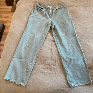 Madewell Jeans (light green)